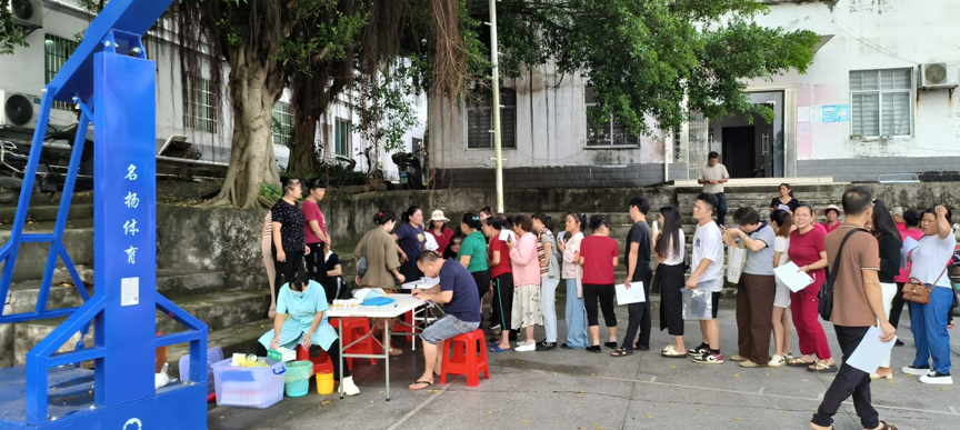 健康體檢“送上門”，江口鄉守護群眾飲食安全